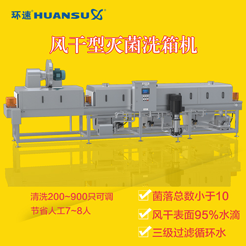 青岛环速洗筐机 卫生级设计焊接制作